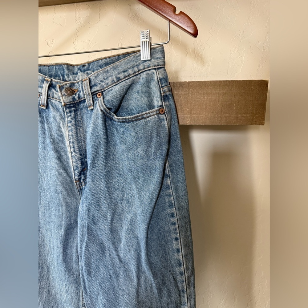 Vintage Levi’s|Women’s high rise mom jeans,slim/barrel skinny style•••Size 9 - Picture 7 of 14